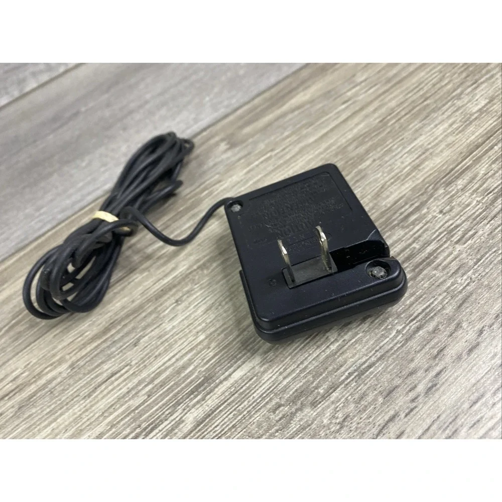 Nintendo Game Boy Advance GBA SP Official OEM AC Adapter Charger Original‎ Black